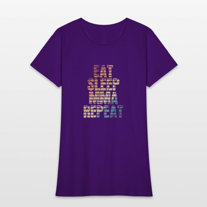 Eat Sleep MMA Repeat Mixed Martial Arts