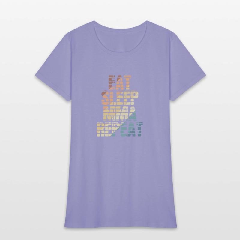 Eat Sleep MMA Repeat Mixed Martial Arts