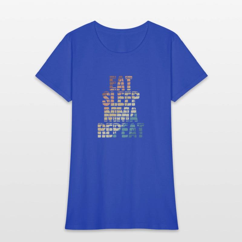 Eat Sleep MMA Repeat Mixed Martial Arts