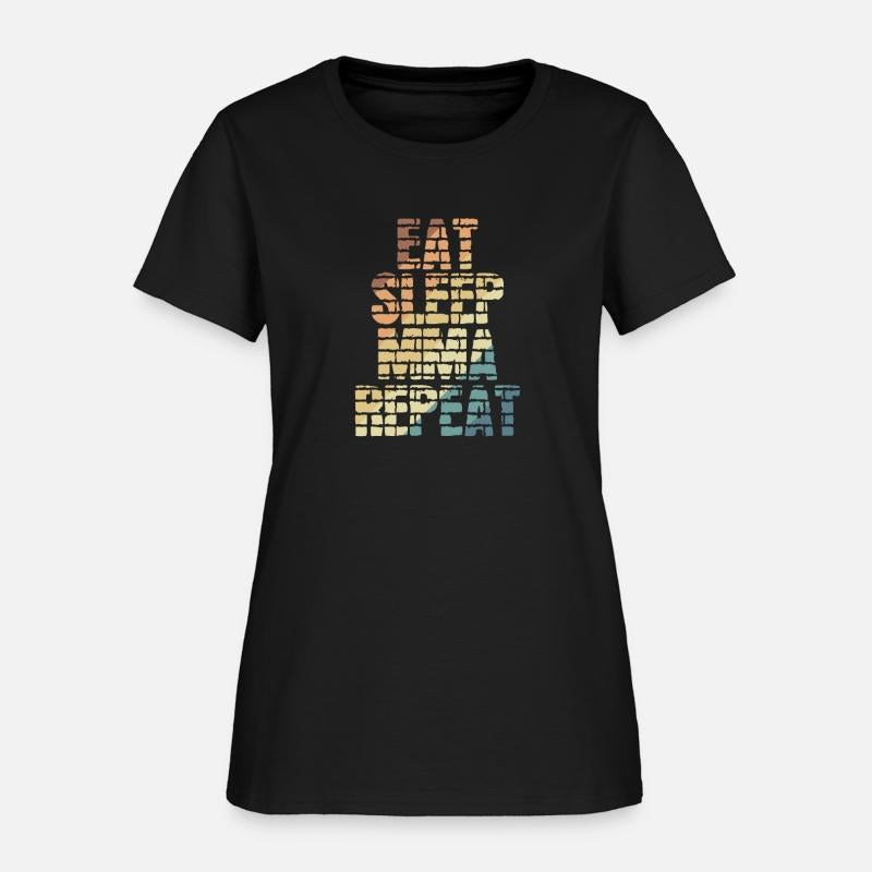 Eat Sleep MMA Repeat Mixed Martial Arts