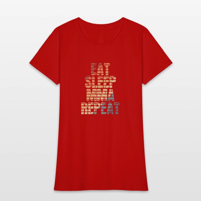 Eat Sleep MMA Repeat Mixed Martial Arts