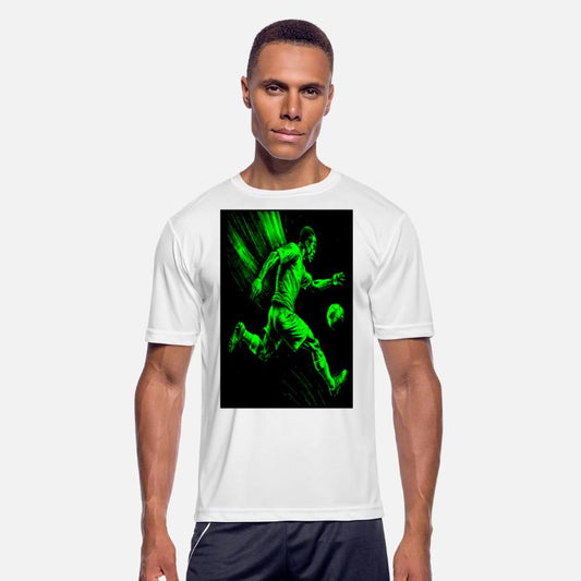 Emerald Striker,Illustration of Footballer