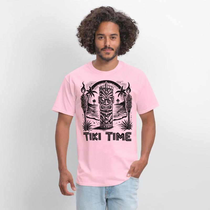 Enjoy Tiki Time Hawaiian Style Feel Aloha Vibes