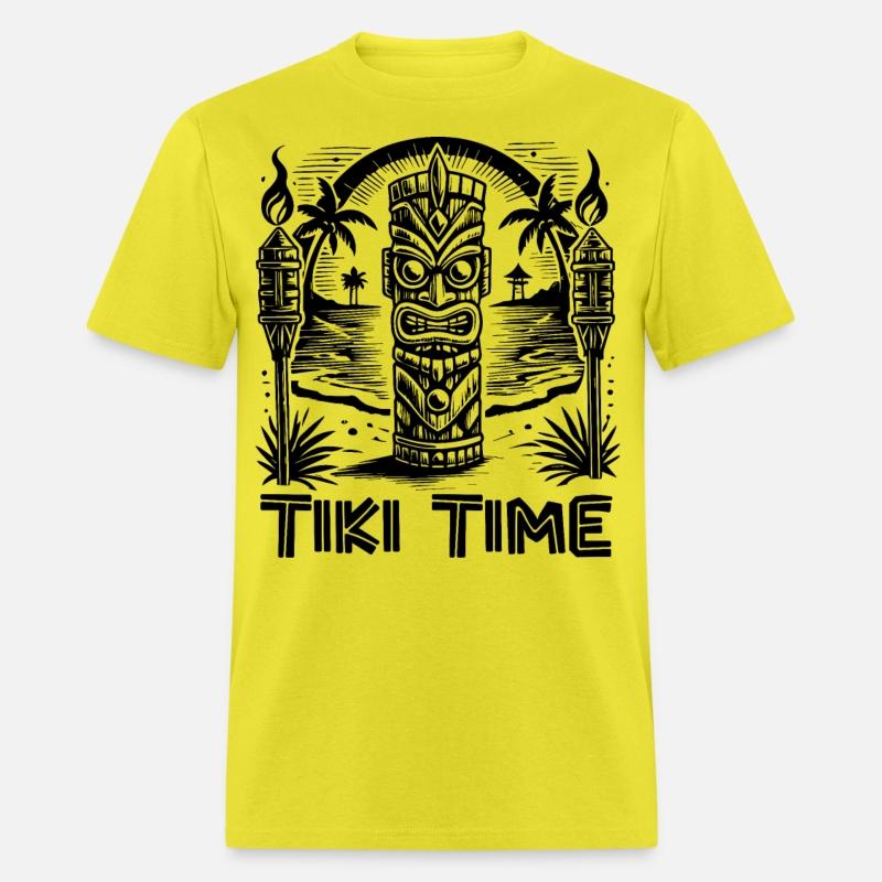 Enjoy Tiki Time Hawaiian Style Feel Aloha Vibes