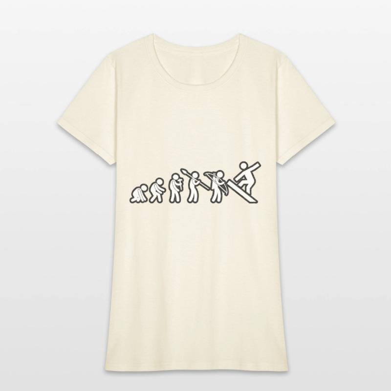 Evolution Snowboard White Grunge