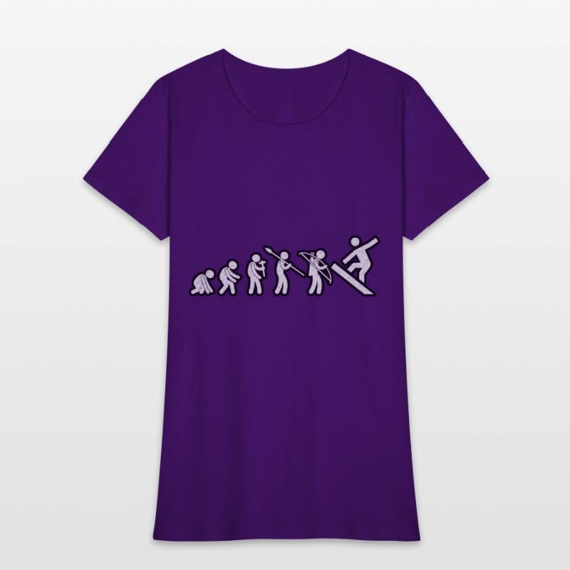 Evolution Snowboard White Grunge