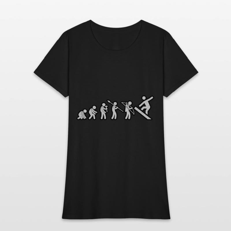 Evolution Snowboard White Grunge