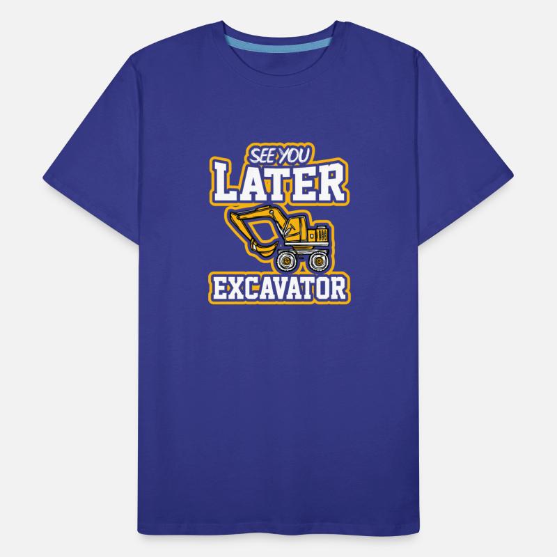 Excavator operator digger construction crew member