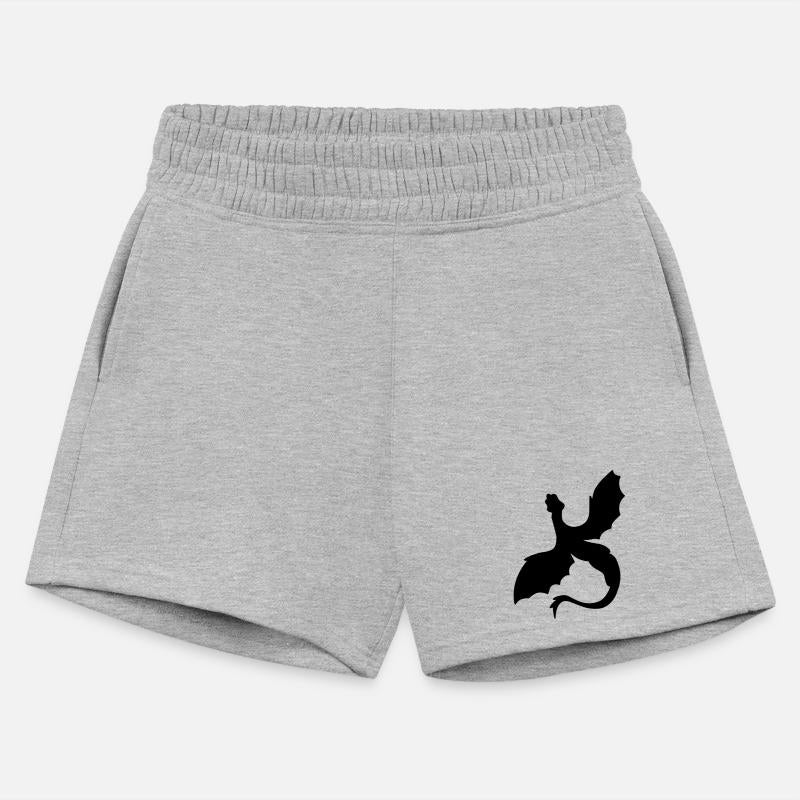 Fabled Winged Serpent Silhouette