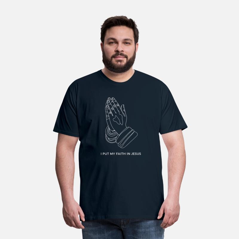 Faith in Jesus Praying Hands Design