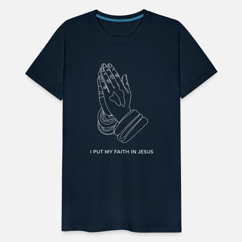 Faith in Jesus Praying Hands Design