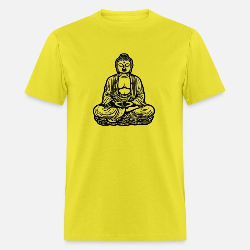 Far Eastern Buddha Lotus Meditation Tattoo Style