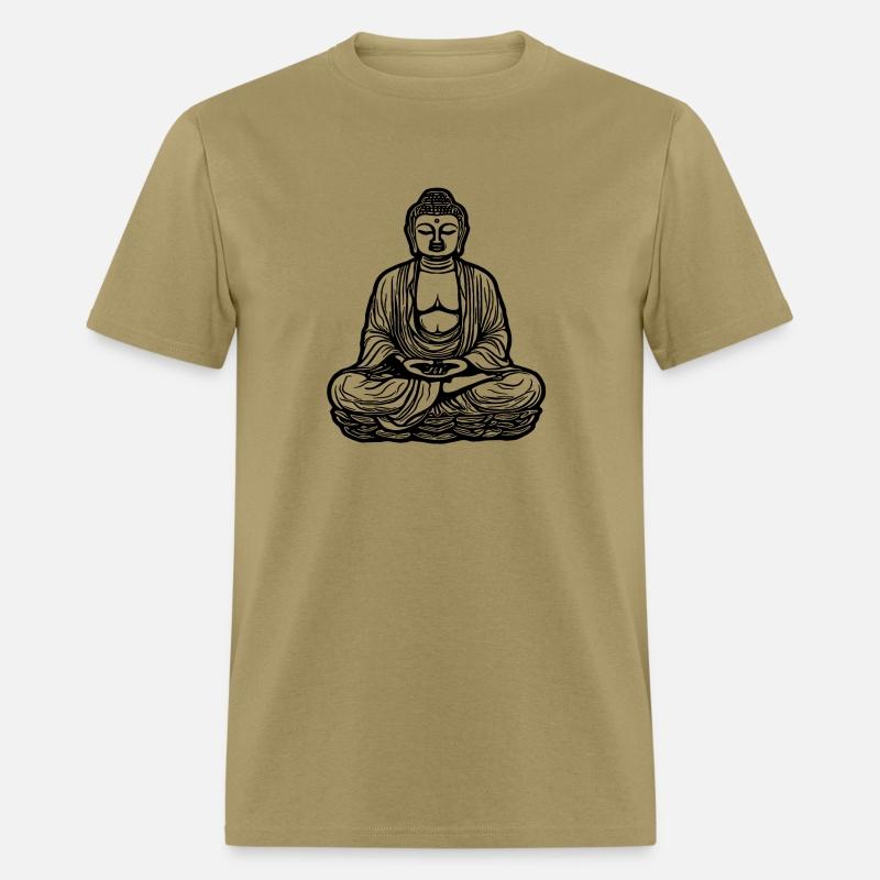 Far Eastern Buddha Lotus Meditation Tattoo Style