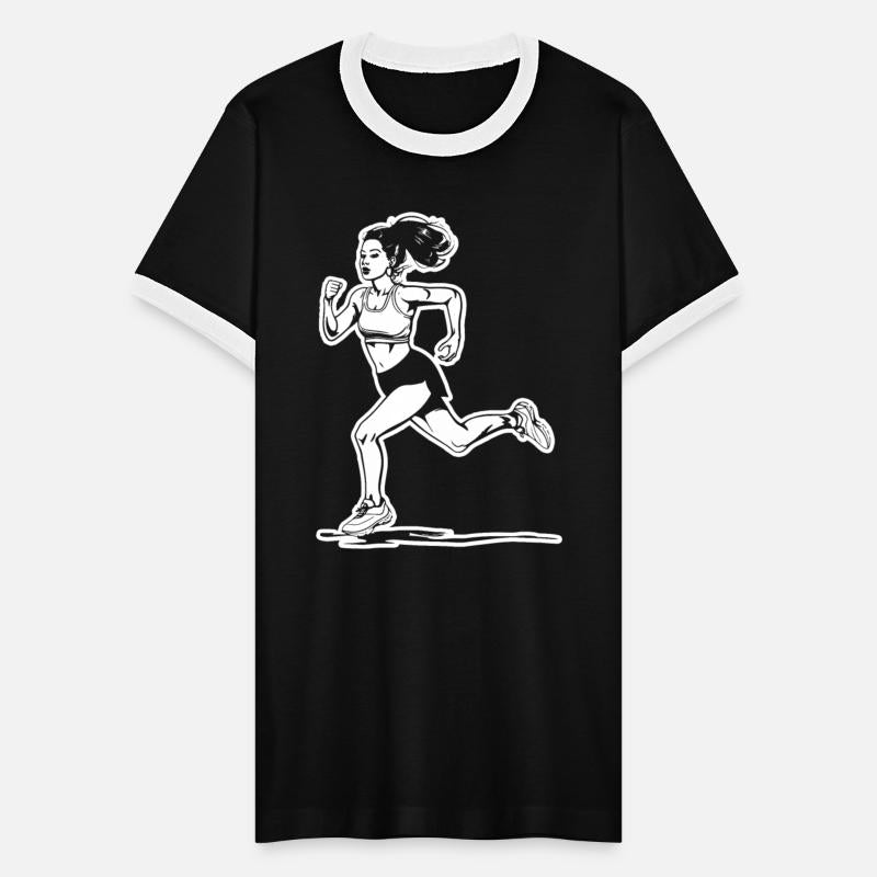 Female Runner Sketch