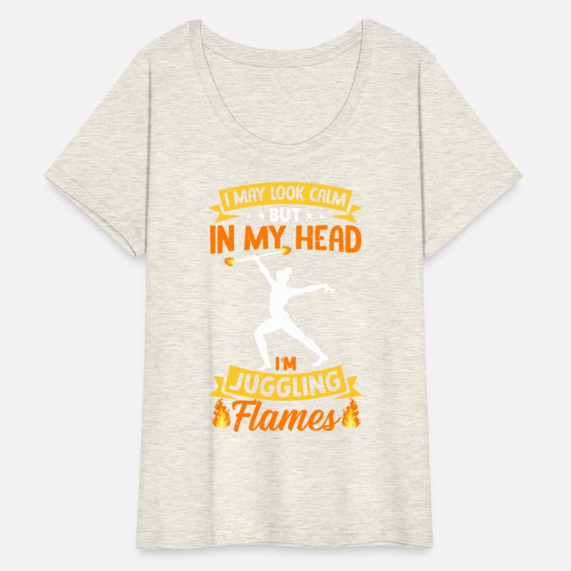 Fire Baton Twirling Enthusiast Design