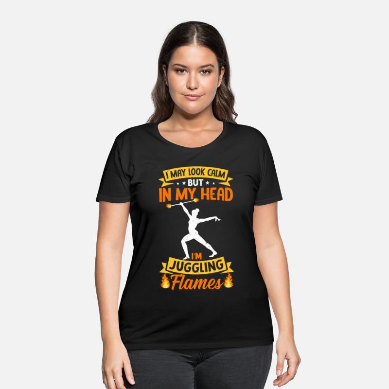 Fire Baton Twirling Enthusiast Design