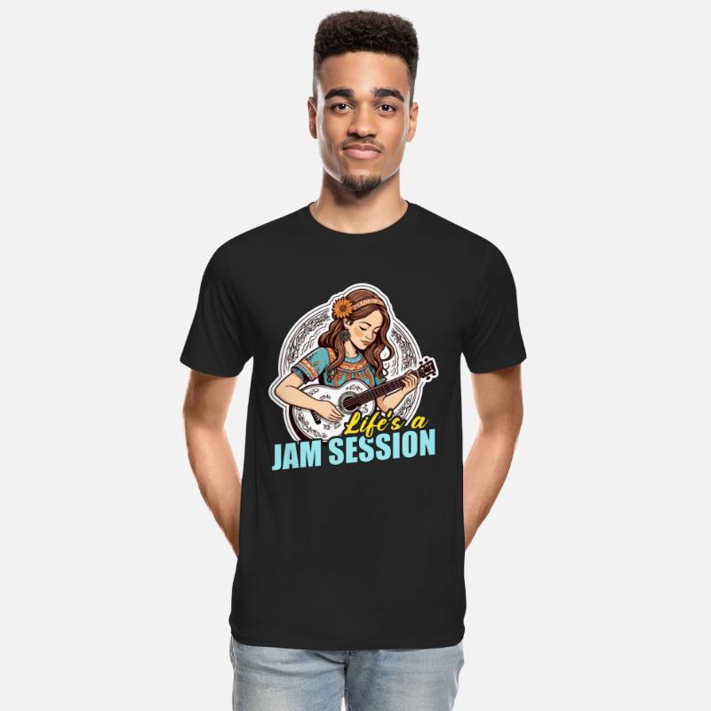 Folk Music Life's A Jam Session Music Enthusiast