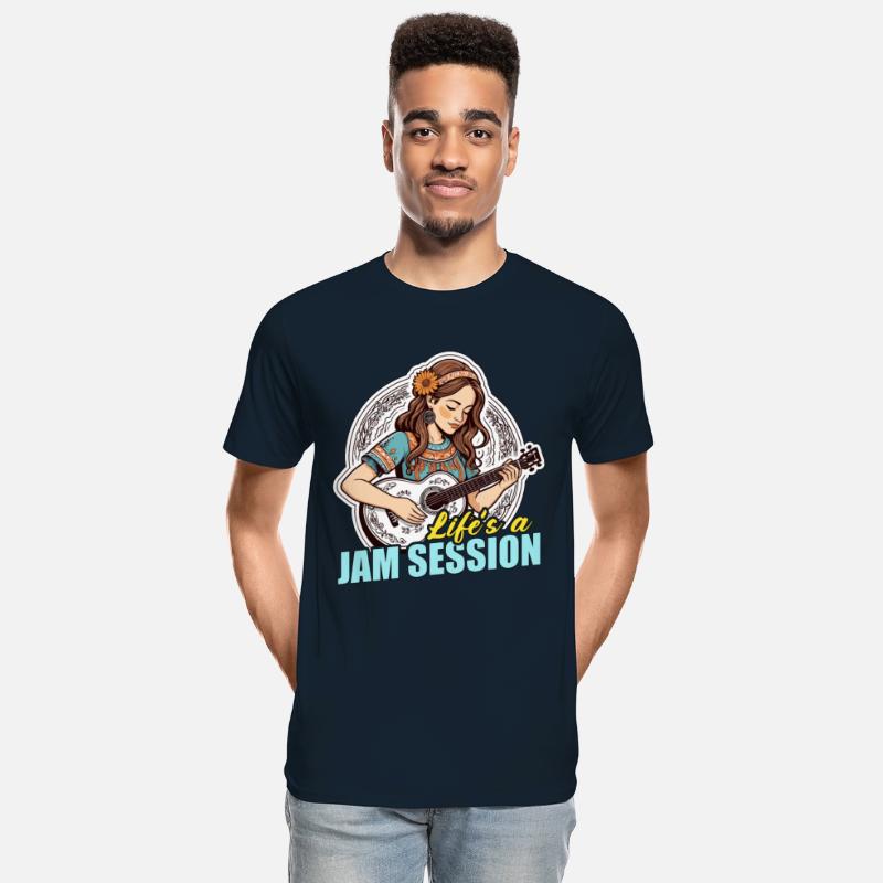 Folk Music Life's A Jam Session Music Enthusiast