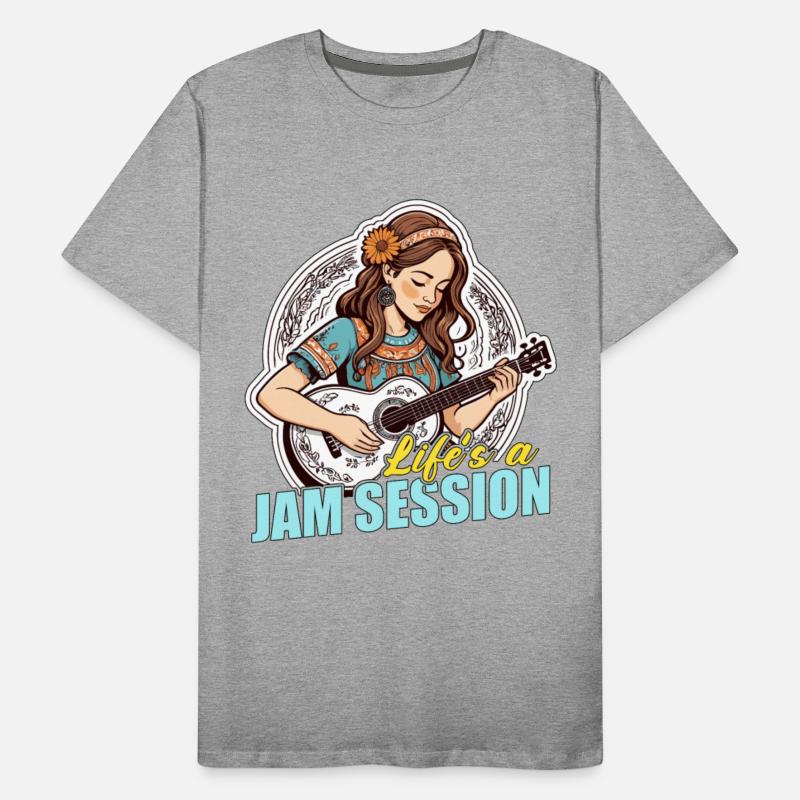Folk Music Life's A Jam Session Music Enthusiast