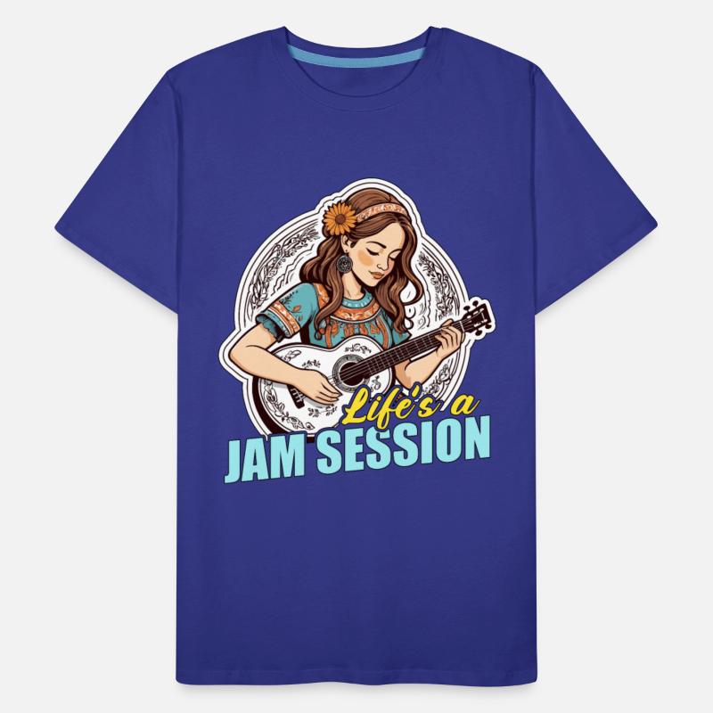 Folk Music Life's A Jam Session Music Enthusiast