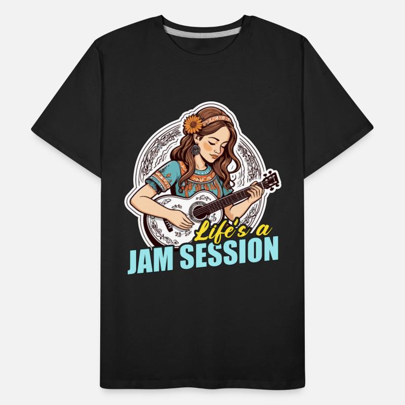 Folk Music Life's A Jam Session Music Enthusiast