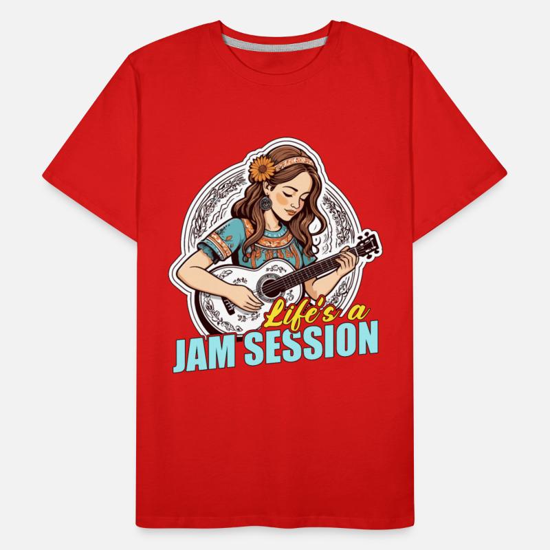 Folk Music Life's A Jam Session Music Enthusiast