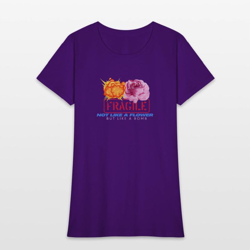 fragile not like a flower but like a bomb