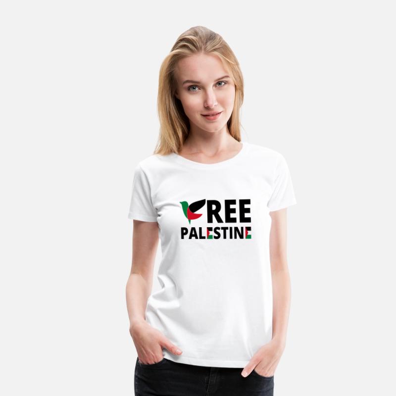 Free Palestine Freedom Bird - TRANSPARENT BG