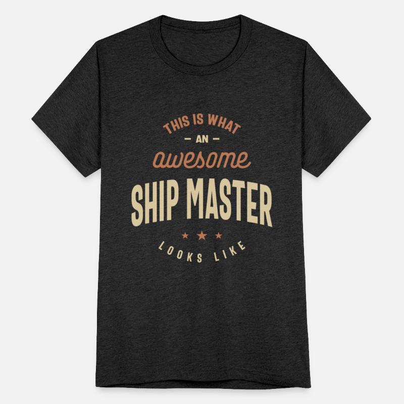 Funny Awesome Ship Master Job Occupation