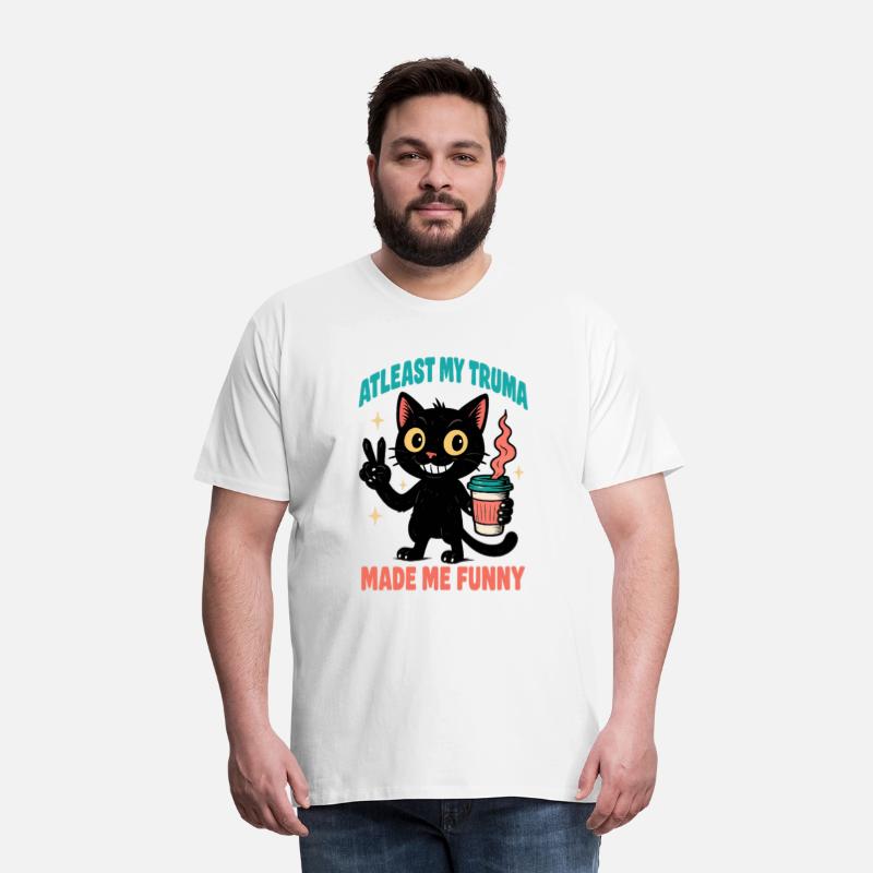 Funny Black Cat Trauma Humor