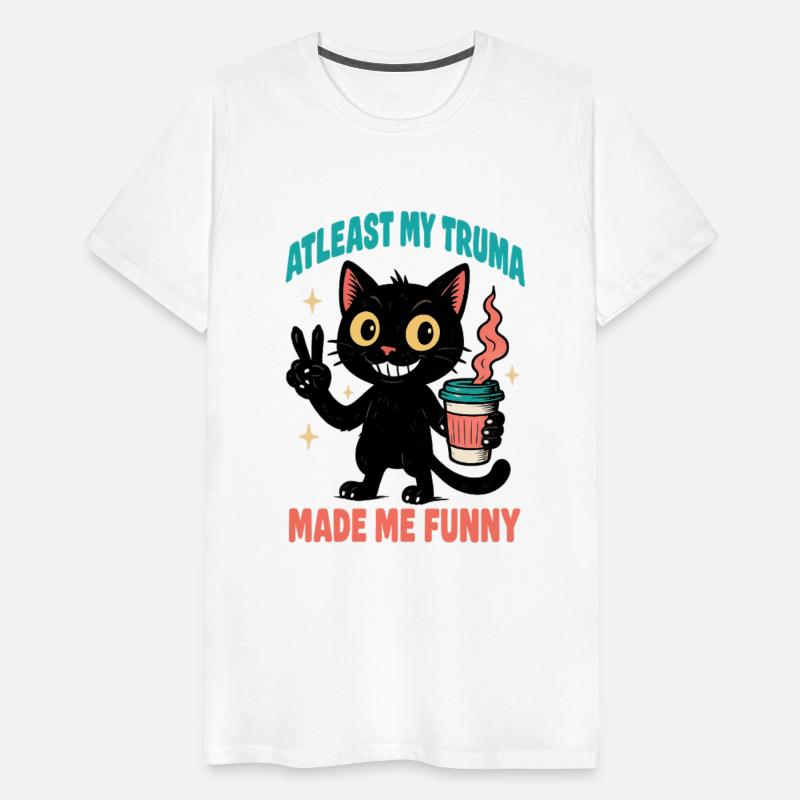 Funny Black Cat Trauma Humor