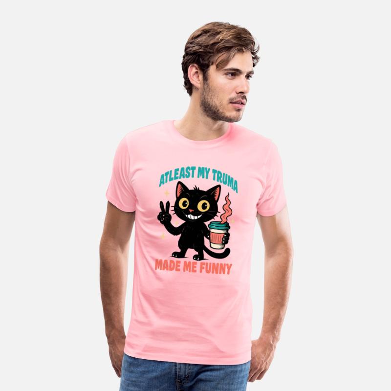 Funny Black Cat Trauma Humor