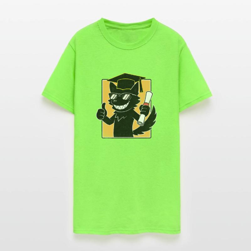 Funny Cool Graduate Dog Wearing Sunglasses