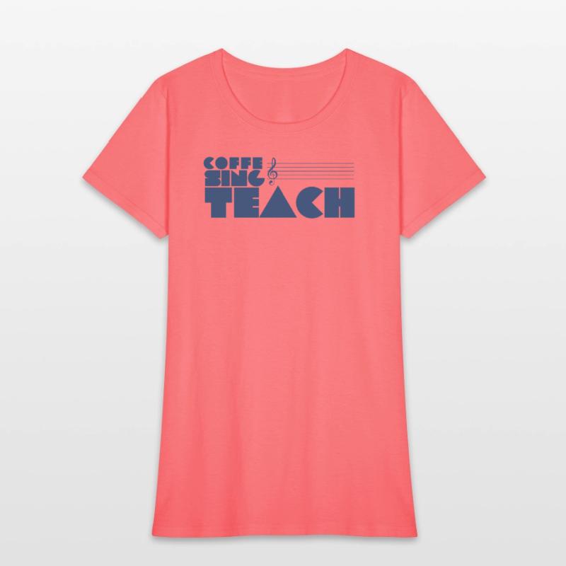 Funny music classroom design for teacher singing