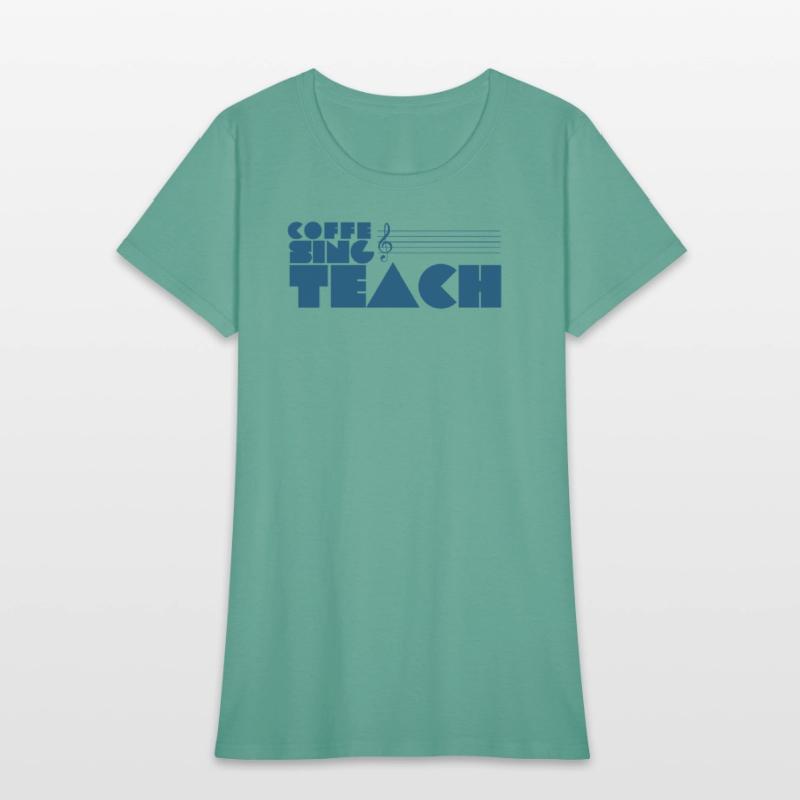 Funny music classroom design for teacher singing