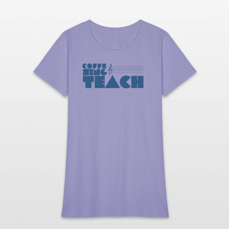 Funny music classroom design for teacher singing