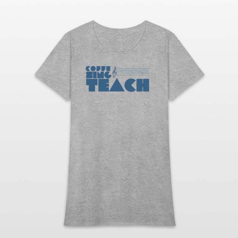 Funny music classroom design for teacher singing