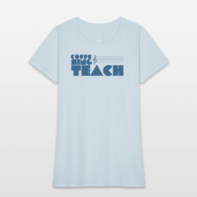 Funny music classroom design for teacher singing