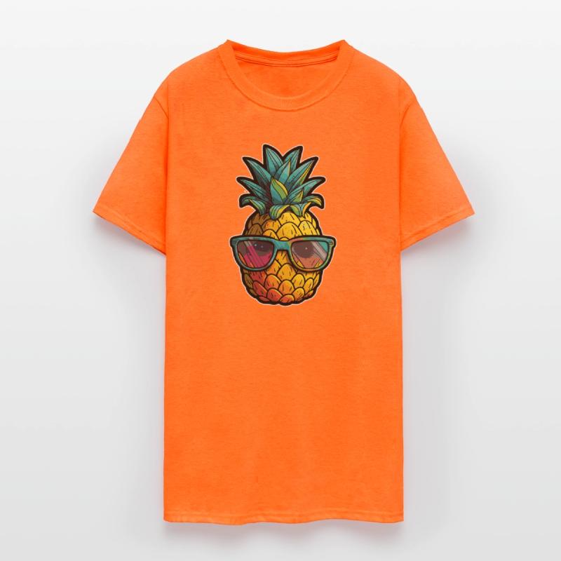 funny pineapple fruit