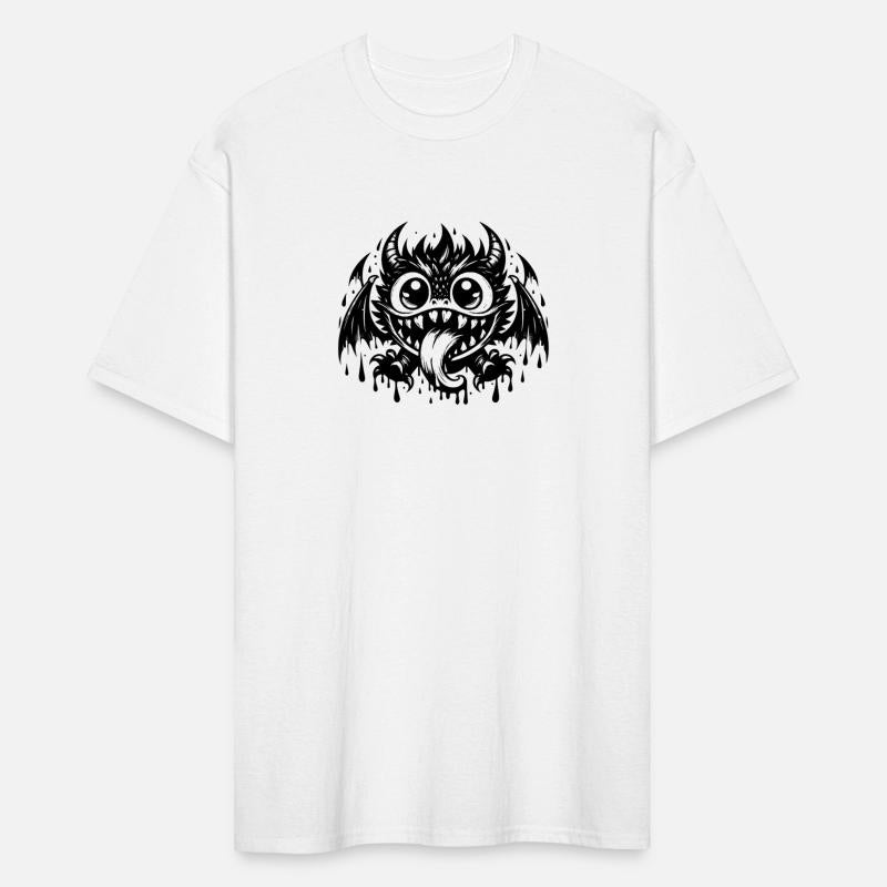 Funny, Scary Monster With A Huge Tongue