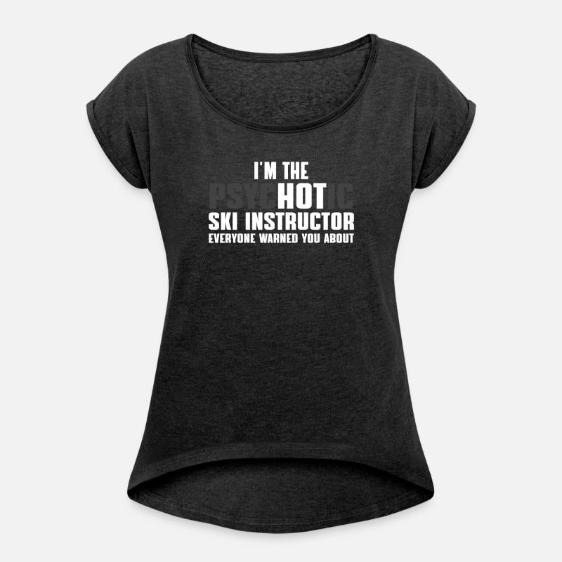 Funny Ski Instructor Ironic Skier