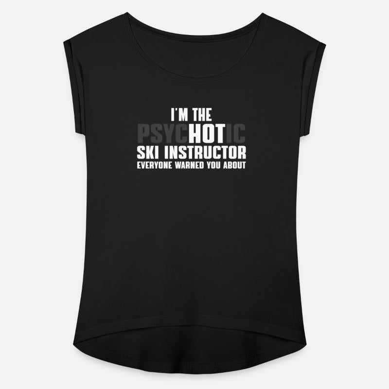 Funny Ski Instructor Ironic Skier