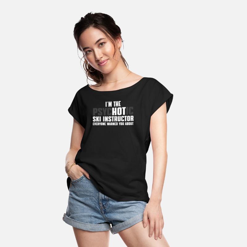 Funny Ski Instructor Ironic Skier