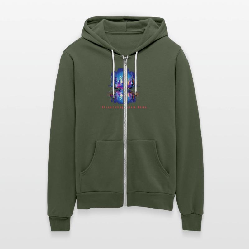 Futuristic Cyberpunk City Skyline