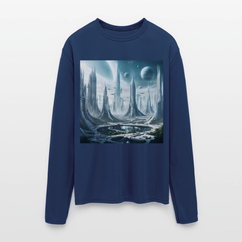 Futuristic Space Cityscape Design