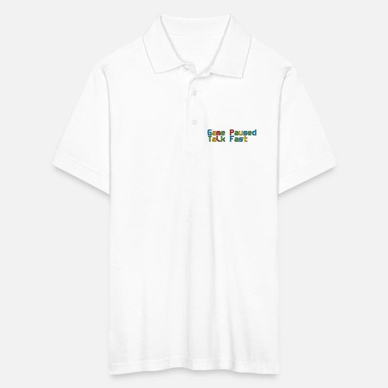 Game Paused Talk Fast Funny Pixel Color Font