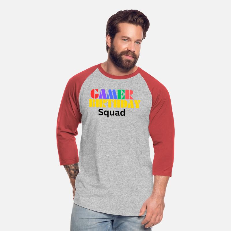 GAMER BIRTHDAY SQUAD PARTY HAPPY SHIRT