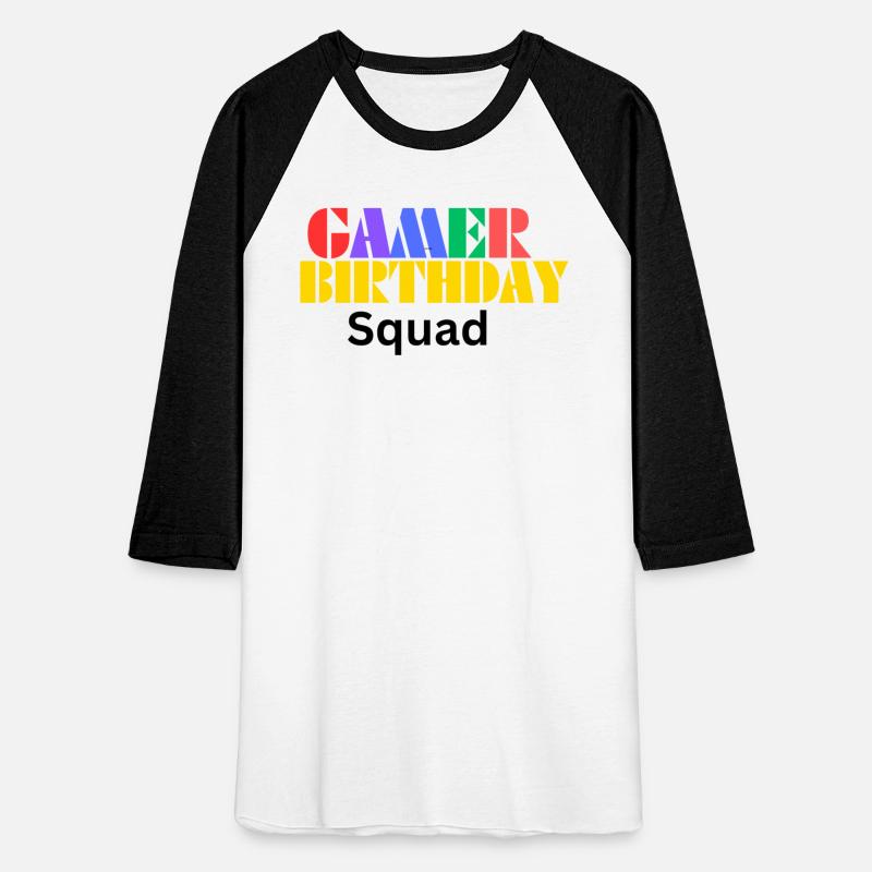 GAMER BIRTHDAY SQUAD PARTY HAPPY SHIRT