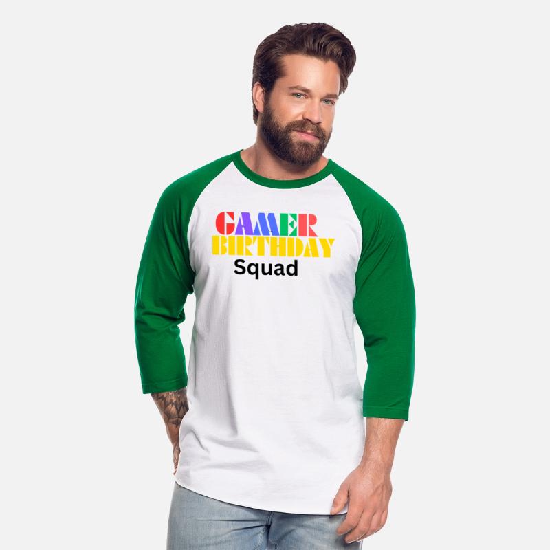 GAMER BIRTHDAY SQUAD PARTY HAPPY SHIRT
