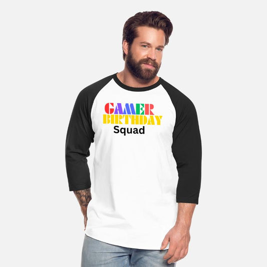 GAMER BIRTHDAY SQUAD PARTY HAPPY SHIRT